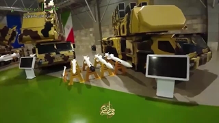 لحظه تست سیستم دفاع موشکی کوتاه برد 9 دی