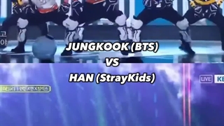اجرای جئون جونگ کوک و هان جیسونگ ( بی تی اس و استری کیدز ) روی as I told you از کیم سونگ جه. Skz BTS Stray kids