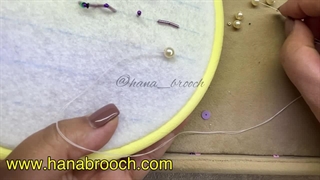 دوخت مروارید و کریستال