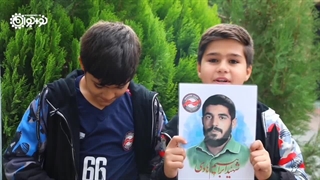 با ورزشکاران نوجوان - زنده‌ باد فلسطین