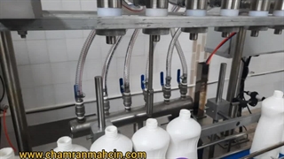دستگاه پرکن مایع ظرفشویی
