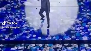 ویدیو ترند از افتادن خفن هانبین زیرو بیس‌ وان موقع دنس