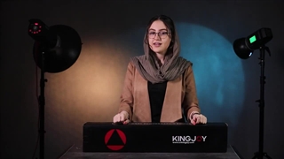 سه پایه فیلمبرداری کینگ جوی Kingjoy Professional Video Tripod VT-2500