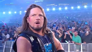 کشتی کج تک به تک بین Edge vs Aj در Wrestlemania 38