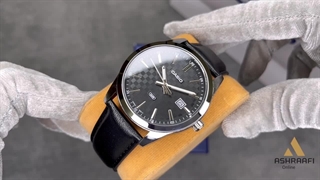 ساعت مردانه کاسیو بند چرمی Casio MTP-VD03L-1A