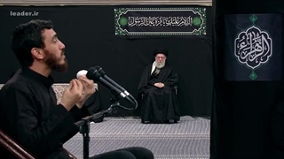 مراسم عزاداری فاطمیه با مداحی حاج مهدی رسولی محضر رهبر معظم انقلاب ۲۳ آذر ۱۴۰۲