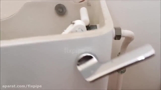 تعمیر سیفون توالت فرنگی