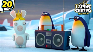 انیمیشن خرگوش های دیوانه در کشور پنگوئن ها