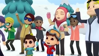 انیمیشن آموزش انگلیسی برای کودکان بصورت شعر عمر و هانا این قسمت Have Patience Daddy