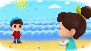 انیمیشن آموزش انگلیسی برای کودکان بصورت شعر عمر و هانا این قسمت Picnic Time