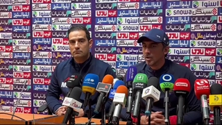 نشست خبری رحمتی پیش از بازی با استقلال