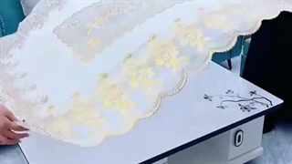 کسب المال من بیع مفرش المائدة