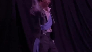 تمرین قبل استیج سونگ هانبین از دنس ماما