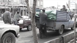 بالابر پشت کامیونی