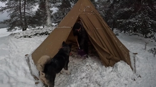 WINTER CAMPING