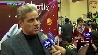 مصاحبه تلویزیونی از دهمین مسابقات رباتیک (ربوتکس ایران)