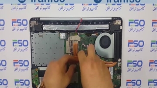 تعویض هارد داخلی لپ تاپ ایسوس Asus N552V || کامپیوتر افق