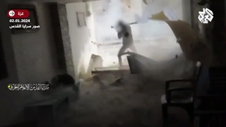 14021012: هدف قرار گرفتن خودروهای زرهی اسرائیلی در محور الطفه و الدراج در شرق غزه