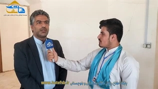 بازید از اماکن تاریخی شهرستان بمپور توسط جوانان فیروزه ای