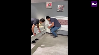 آموزش نصب تخت خواب چوبی