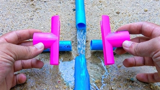 نحوه کار با لوله های آب با لوازم جانبی ویژه