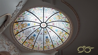 گنبد شیشه ای ونک - طراحی و تولید شرکت کاژه