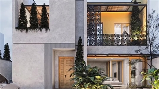 طراحی ویلای مدرن ایرانی در بوشهر- کنگان