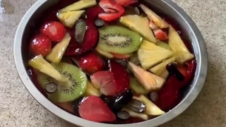 jelly cake | Fruit jelly Cake | Jelly dessert | Jelly Food | Strawberry jelly | agar agar dessert