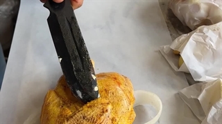 طرز تهیه مرغ بریانی با فر برقی