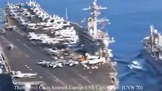 فوری/ ناوشکن لابون آمریکایی با موشک کروز هدف قرار گرفت