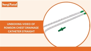 Buy Romson Chest Drainage Catheter Straight - Surginatal