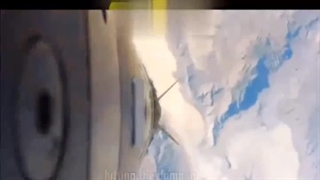 زمین صافه/برخورد موشک اکتشافی با گنبد در زمینِ تخت(منتشرش کنید)