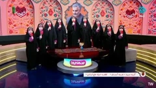 اجرای گروه سرود نغمه آسمان در صبحانه ایرانی