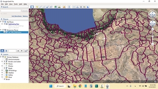 نقشه مرزها در گوگل ارث