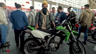 کراس و اندرو ها در نمایشگاه دوچرخه و موتورسیکلت