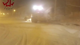 بارش برف در بام ایران