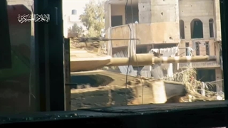 جنگ شهری در خان یونس غزه با موشک 105 یاسین علیه صهیونیست ها - طوفان الاقصی