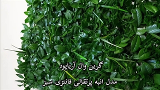 گرین وال آریاپود مدل انبه پرتقالی فانتزی سبز