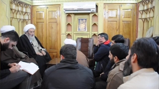 توصیه‌های اخلاقی آیت‌الله العظمی مظاهری در دیدار جمعی از طلاب جوان