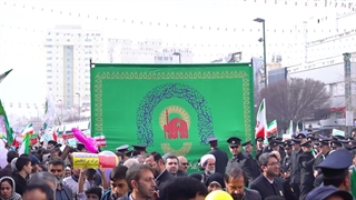 جشن 45 سالگی انقلاب اسلامی ایران در مشهد مقدس