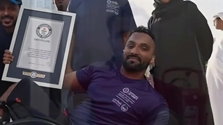 Ali Asgari Lemjiri was selected as the best records of the Middle East 2023 in the Guinness Book of World Records