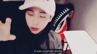 نامجون تو لایو، "چجوری متن اسپرینگ دی رو نوشتم؟"