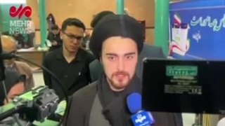 صحبت های احمد خمینی خطاب به جوانان معترض پس از شرکت در انتخابات