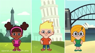 انیمیشن ها و کارتون های سطح بندی شده آموزشی سطح فرست فرندز 2 ( hello 2)