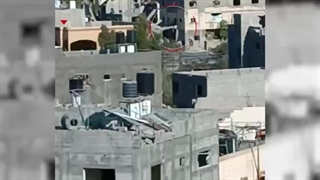 انهدام تانک مرکاوای صهیونیست ها توسط حماس در ششصدمین روز نبرد در غزه