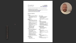 نحوه نوشتن رزومه یا CV به عنوان تدوینگر ویدیو (با مثال)