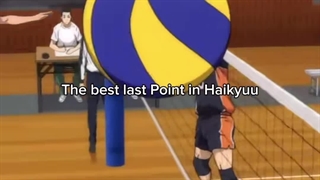 بهترین امتیاز آخر مسابقه تو هایکیو☠️