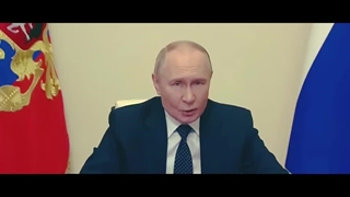 14040317: واکنش تند پوتین به حملات اخیر: سخنان تکان‌دهنده پوتین درباره زلنسکی