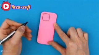 ساخت کاردستی/کاردستی/موبایل آیفون پرومکس/ کاردستی پسرانه و دخترانه