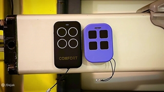 آموزش نحوه ست کردن ریموت بلوتوثی با ریموت جک پارکینگ یا درب اتوماتیک